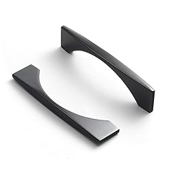 Goo-Ki 3.8'' Modern Cabinet Pull Matte Black Drawer