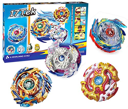 Bey Battle Burst God Evolution High Performance Battling Top Pack with 4D Launcher Grip and Stadium Starter Battle Set