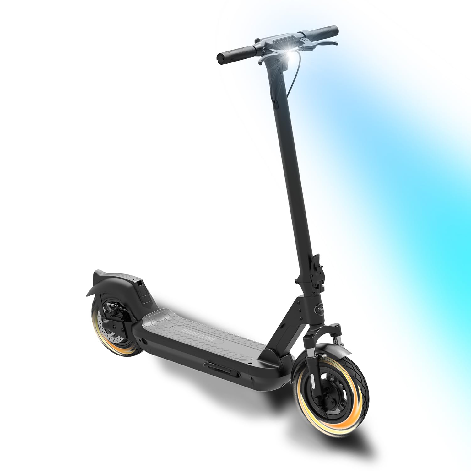 Photo 1 of **MISSING CHARGER** UNKNOWN IF FUNCTIONAL WITHOUT CHARGER** HANDLE LOOSE, NEEDS SCREWS** H-1 Pro Series Boss R800 Foldable Electric Scooter with 800W Motor, 24 mph Max Speed, 10” Self-Sealing Tubeless Tires, and 28 Mile Range