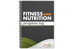 FITTERME Fitness Journal And Workout Planner - Exercise And Nutrition Journal For Health And Weight Loss - Workout Journal For Women And Men - Fitness Tracker Notebook And Gym Log Book With Motivational Quotes
