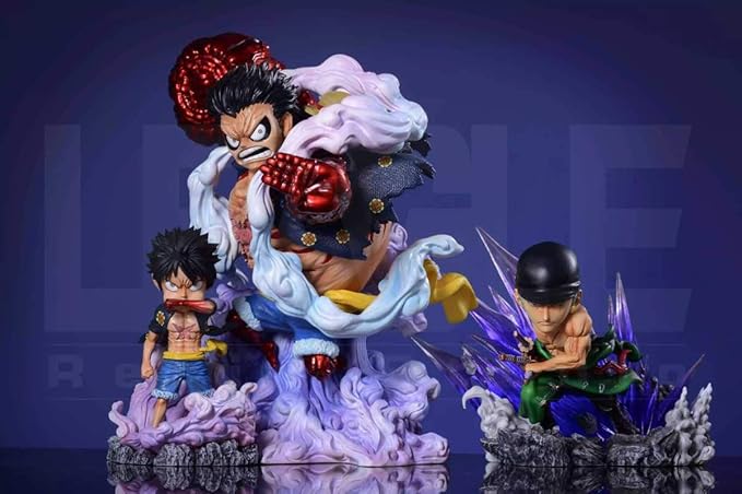 Amazon ワンピース One Piece ロロノア ゾロ 獅子歌歌 ししソンソン 海外フィギュア ガレージキット フィギュア ドール 通販