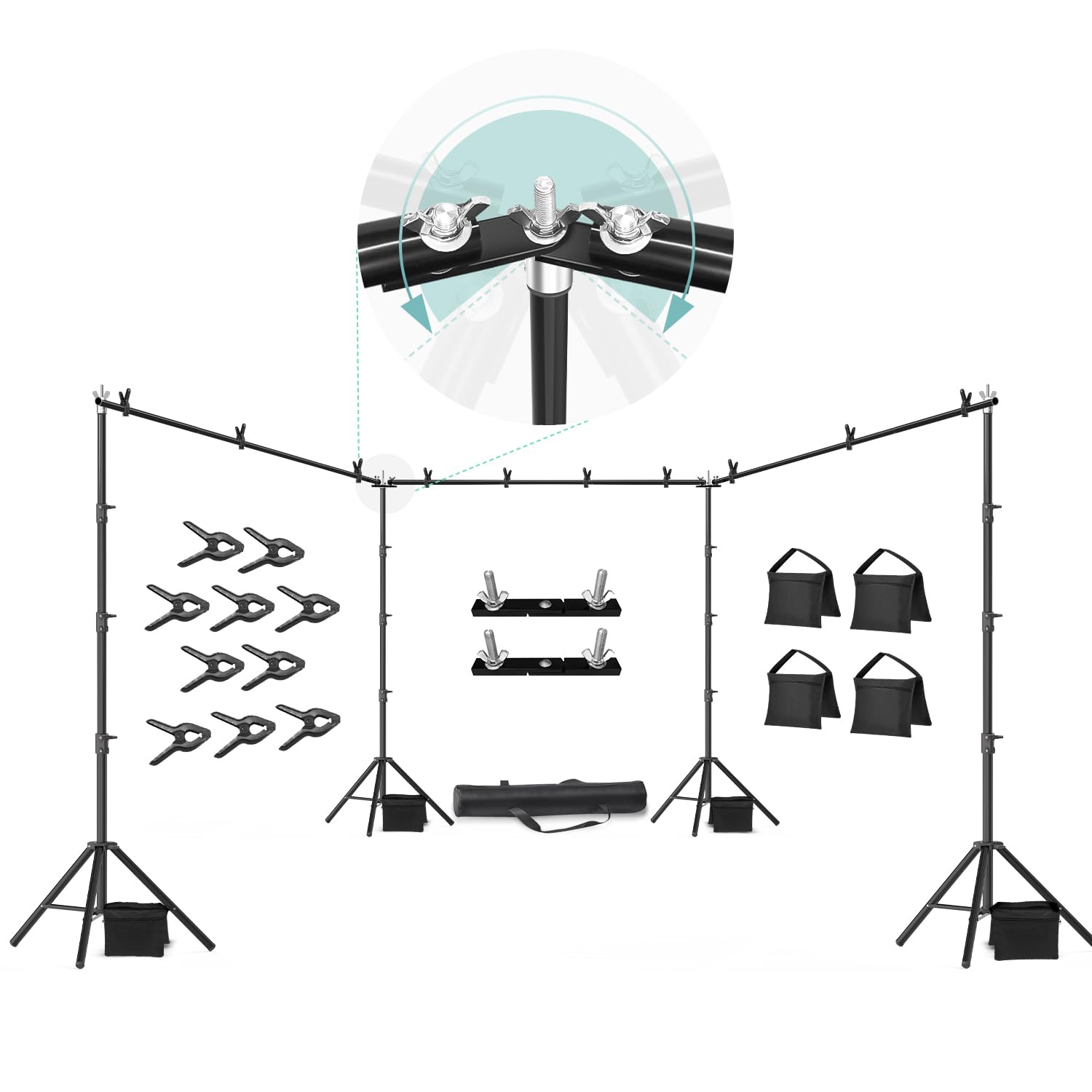 Julius Studio [Enhanced Heavy Duty] 30.5 x 10 ft. (W x H) Backdrop ...