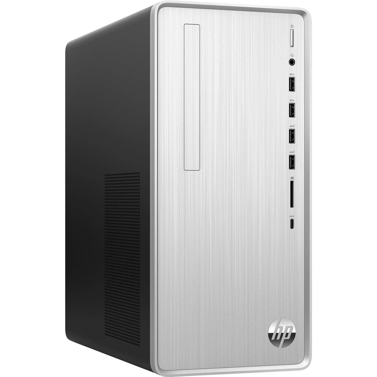 PC de escritorio HP Pavilion, procesador AMD Ryzen 5 4600G de 6 núcleos con gráficos Radeon, 12 GB DDR4-3200 SDRAM, 512 GB HD - Windows 10 Home, capacidad para múltiples pantallas, sonido envolvente 5.1 (TP01-1140)