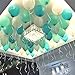 KUMEED Sea Foam Aqua Blue Latex Balloons Globos Seafoam Balloon Party Birthday Wedding Balloons Pack of 100