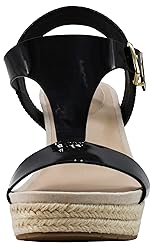 Kenneth Cole REACTION Women's Card Wedge, Black