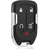 Key Fob Replacement Fits for GMC Acadia 2017 2018 2019 2020 2021 Smart Proximity Keyless Entry Remote Control 433 Mhz FCC:HYQ1EA P/N:13508275