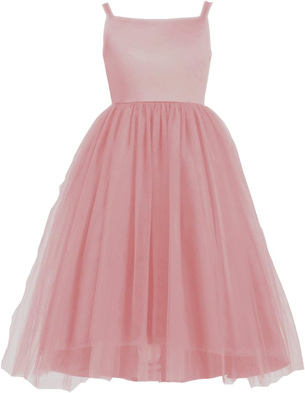 Joanna Flower Girl Dresses for Wedding One Shoulder Satin Little Girl Toddler Dress