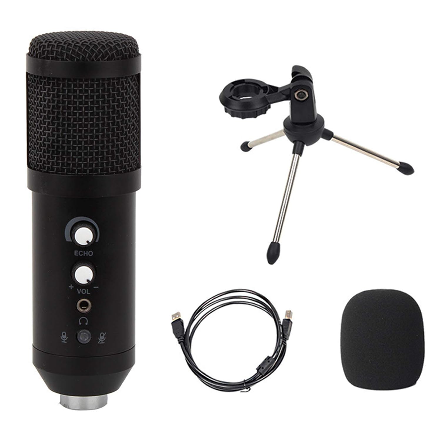USB Microphone Upgraded Version Condenser Microphone with Reverb