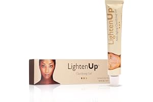 OMIC LIGHTEN-UP Lighten-Up Anti-Aging Skin Brightening Gel - 1 Fl oz / 30ml, Anti-Aging Cream, with Alpha Arbutin, Argan Oil, Vitamin C