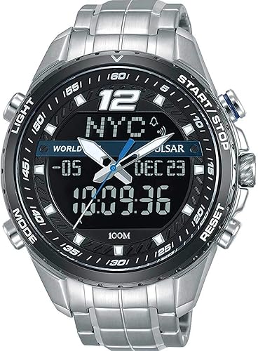 pulsar analog digital watch