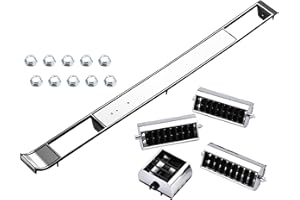 YZQPNB A/C Dash Vent & Molding Kit Compatible with 1981-1987 Chevy Silverado Pickup Blazer Suburban GMC Jimmy Center Dash AC Air Vent Replaces # 3979751 14014536