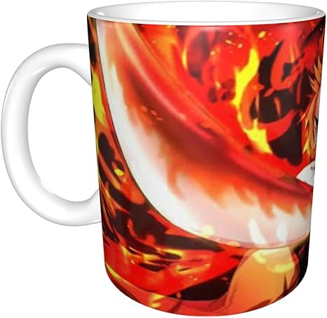 Amazon Co Jp 鬼滅の刃 煉獄杏寿郎 マグカップ パターン コーヒーカップ お茶カップ ビッグマグ 330cc 陶器 おしゃれコップ おもしろ かわいい 景品 マグ 贈答品 男性 女性 贈り物 人気ギフ ホーム キッチン