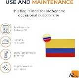 AZ FLAG Colombia Flag 2x3 ft 100D Polyester with 2 Brass Eyelets view 6