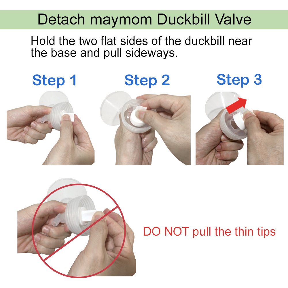 Maymom Duckbill Valves for Spectra. Designed for Spectra S1 Spectra S2 Spectra 9 Plus Spectra Dew 350 Not Original Spectra Pump Parts Spectra S2 Accessories Replace Spectra Valve (6 ct White) : Baby