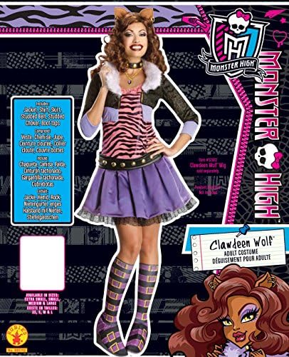 clawdeen wolf dress up