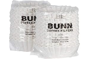 BUNN 12-Cup Commercial Coffee Filters, 1000 count, 20115.0000 (NEW)