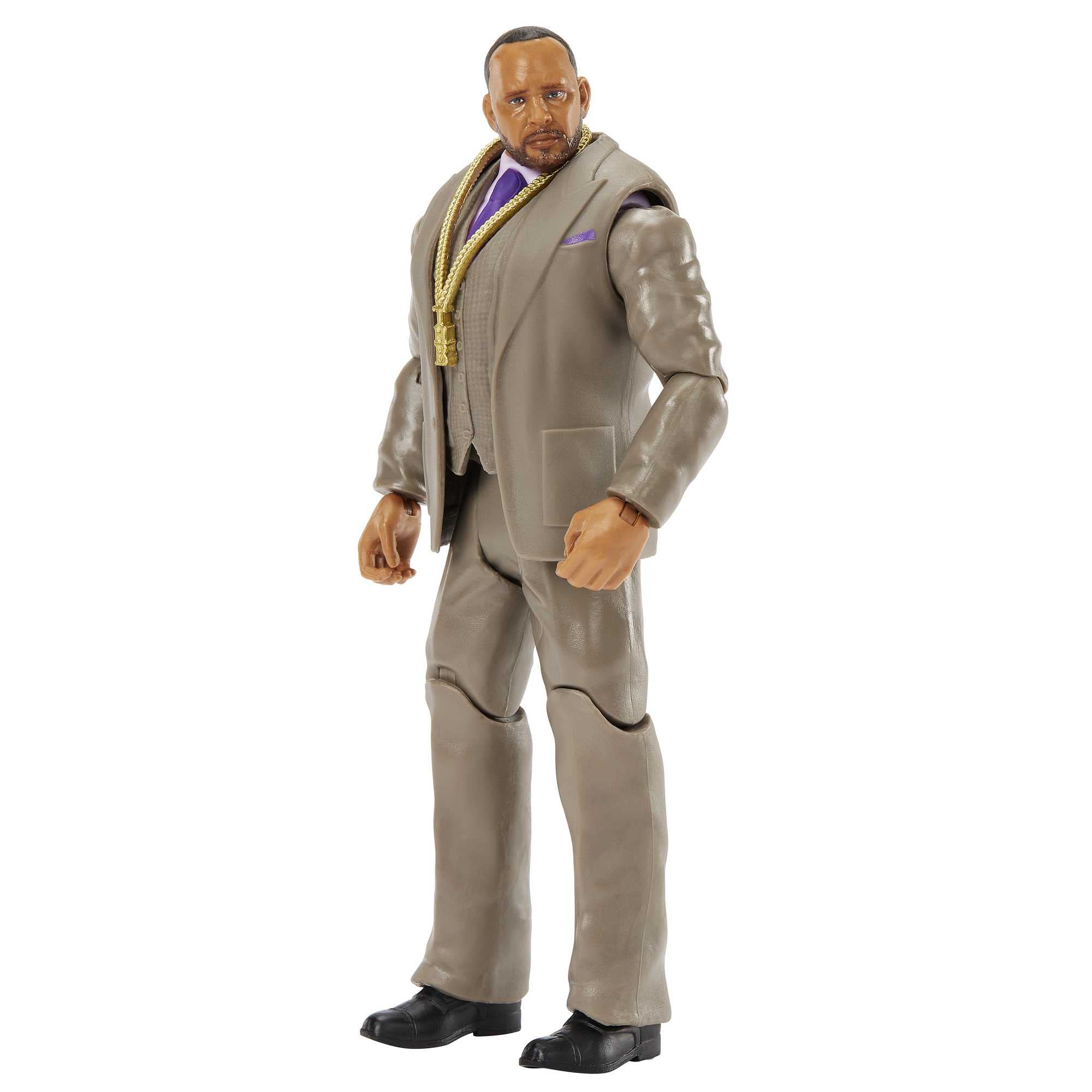 WWE HDD12 MVP Action Figure Approx. 15 cm, Movable Collector's Item for Children and Collectors from 6 Years