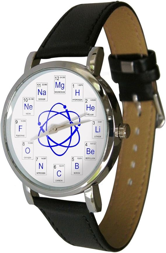 Your Watch Design, Adult Unisex, Atomic Elements Design Analog Quartz