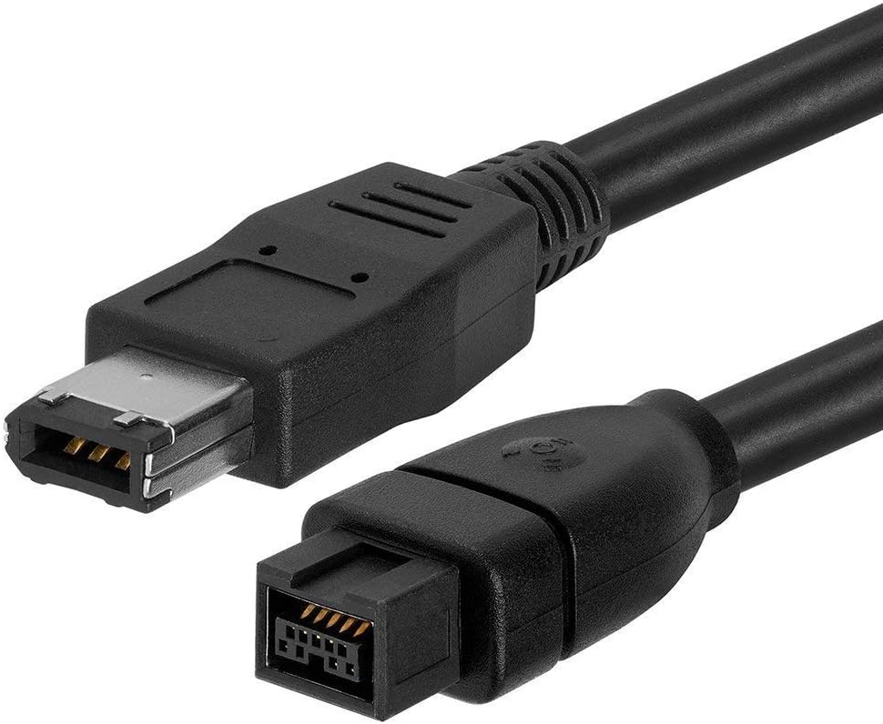FireWire 800 to 400 Cable , IEEE 1394 Premium Firewire 800 Male to Male Hi- speed Cable