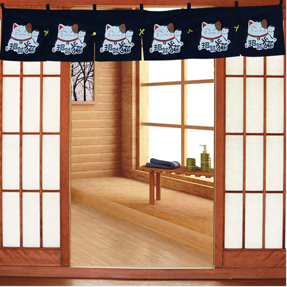 Home Kitchen Chinashow Japanese Style Curtains Sushi Restaurant
