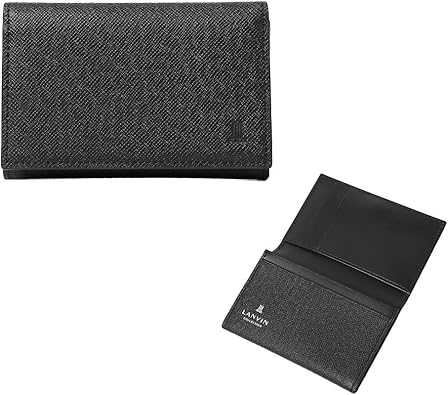 Amazon ランバン コレクション 名刺入れ クウルールドヴァン Jlmw0gm1 Lanvin Collection カードケース 牛革 レザー メンズ D10 オールブラック Lanvin Collection ランバンコレクション 定期入れ