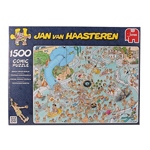 Jan Van Haasteren Whacky Water World Jigsaw Puzzle (1500 Pieces)