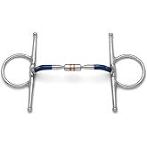 Zenuma Full Cheek High Port Harmony Roller Sweet Iron Snaffle Bit