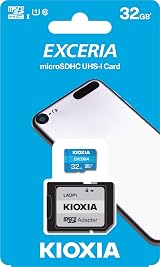 KIOXIA 32GB Exceria microSD U1 Class 10 100MB/s Full HD Video view 4