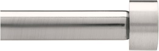 Amazon Com Loft By Umbra Dauntless Curtain Rod Set Brushed Nickel