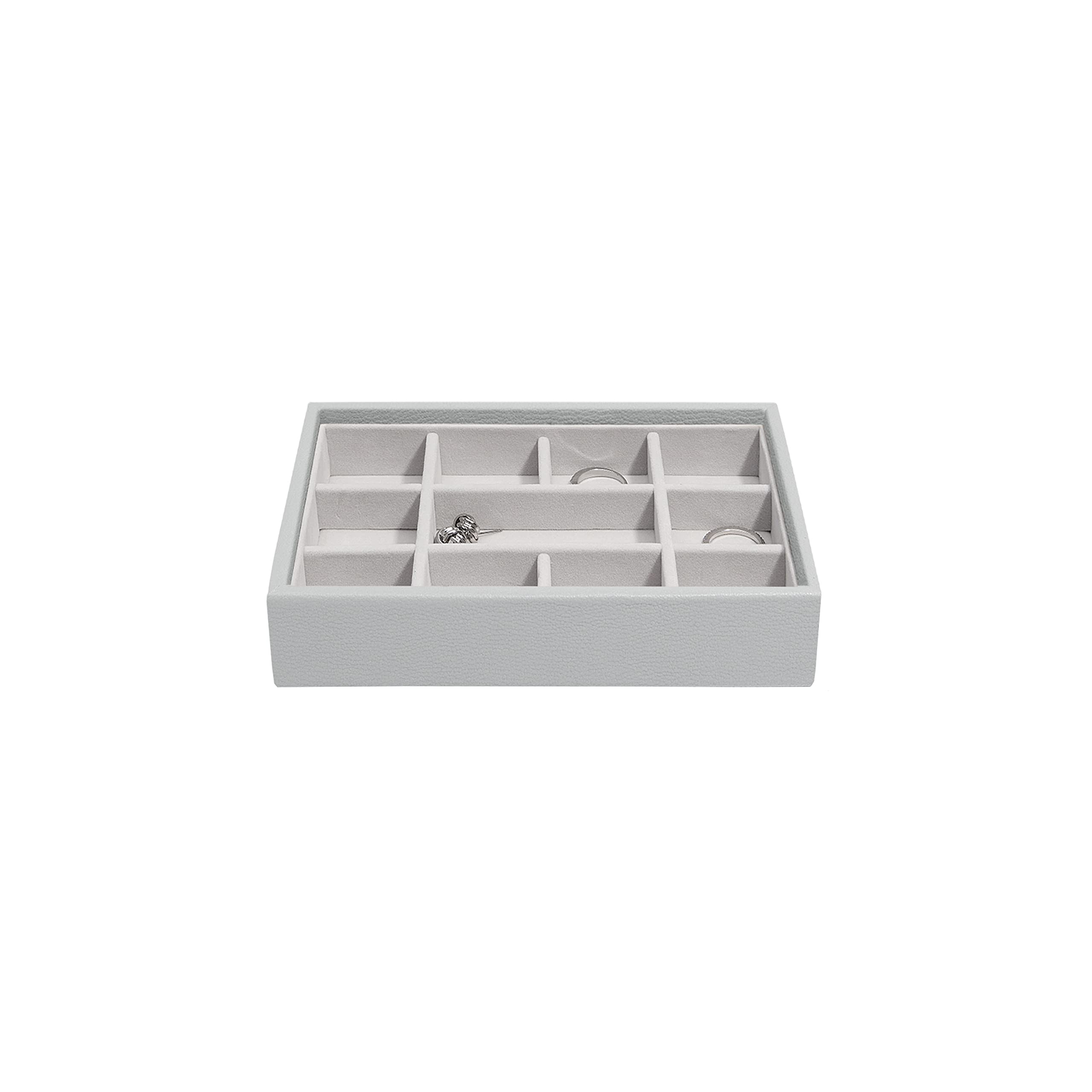 Stackers Pebble Grey Mini Jewellery Box Trinkets Layer — image 1