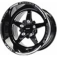 VMS RACING VMS Racing V Star Black Milling Finish Wheel Rim 15X10 5X114.3 0 ET 82.98 CB