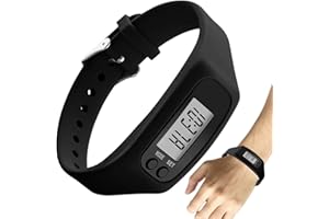 Pedometer Watch | No App No Phone Required Monitor | Calorie Counter Step Pedometer Watch | for Daily Travel Commute Weekend 