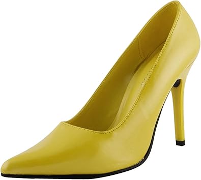 yellow pumps amazon
