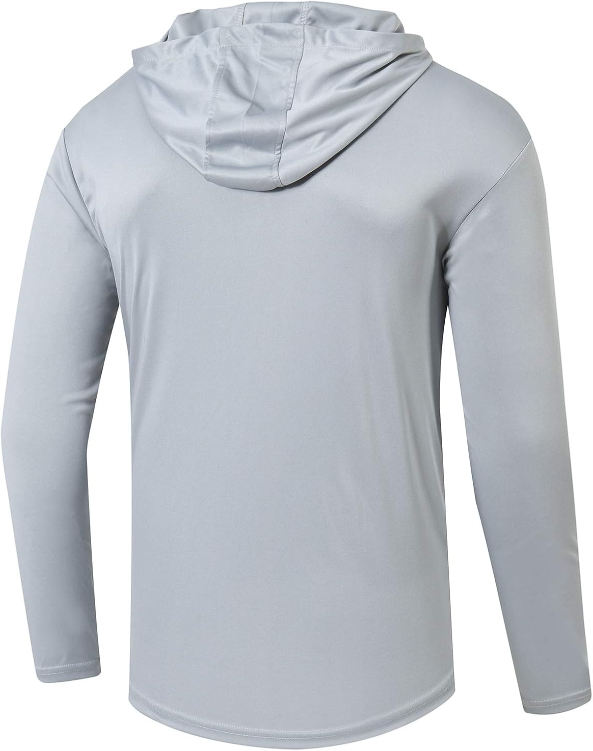 Satankud Mens UPF 50+ UV Sun Protection Athletic Hoodie Thumb Long Sleeve Fishing Shirt at  Men’s Clothing store