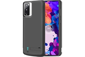 RUNSY Battery Case for Samsung Galaxy S20 FE 5G, 5000mAh Rechargeable Extended Battery Charging Charger Case, Add 100% Extra 
