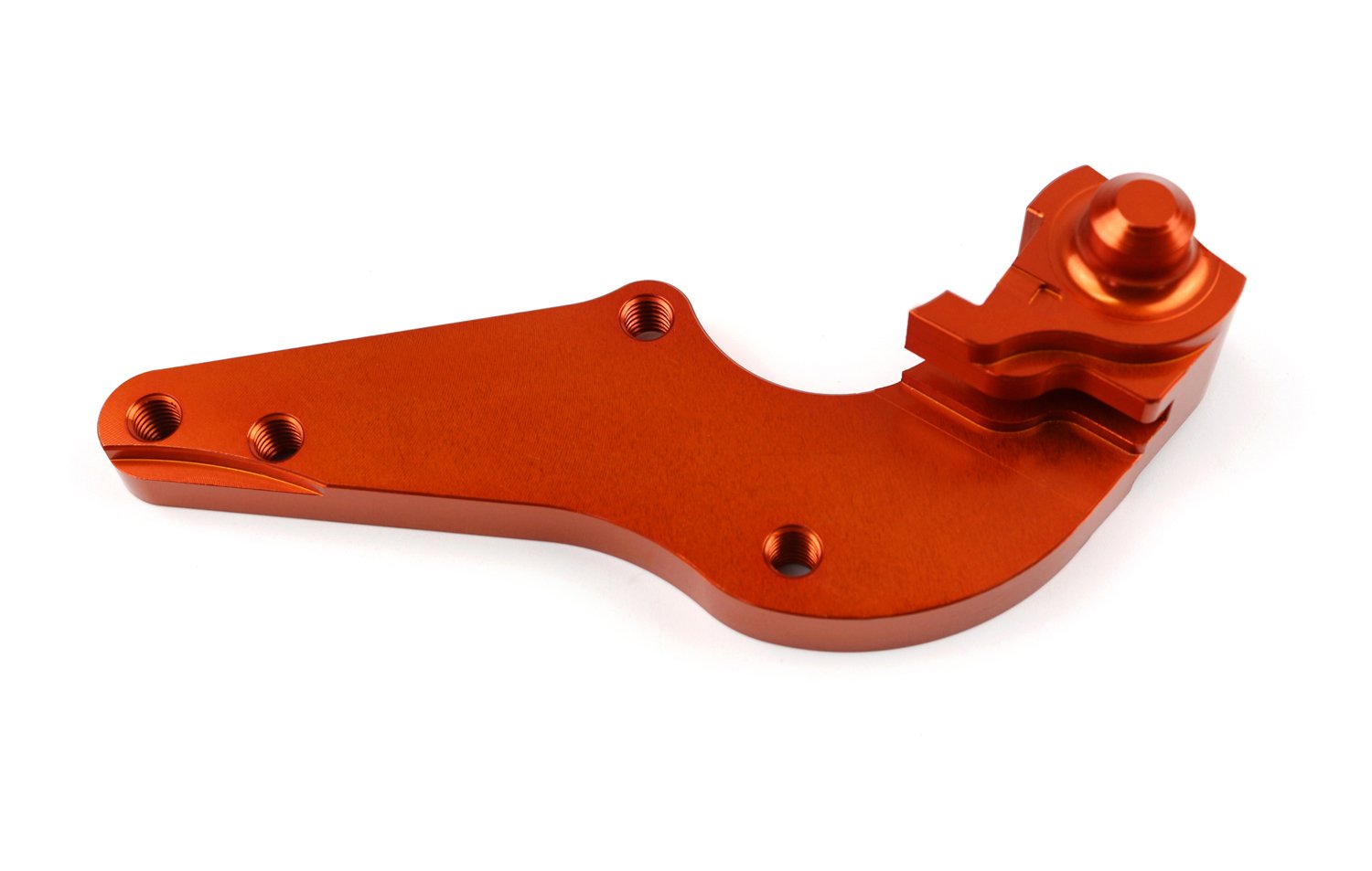 320MM Front Brake Disc Rotor Bracket Adaptor Adapter For KTM EXC XC XCW XCF SX SXC SXS GS MX MXC LC4 00-12 Motard Supermoto (orange-ktm1)