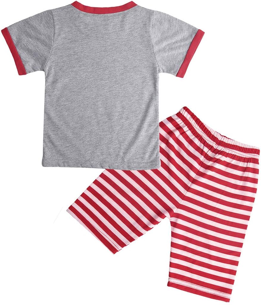 Raye Short Pantalon Court Vetements Pour Enfant 12 Mois 5 Ans Wolfleague Ensemble Bebe Garcon Filles T Shirt Manche Courte Chemise Camion De Pompiers Haut Tops Bebe Vetements Mosquitocontrolequipment Com