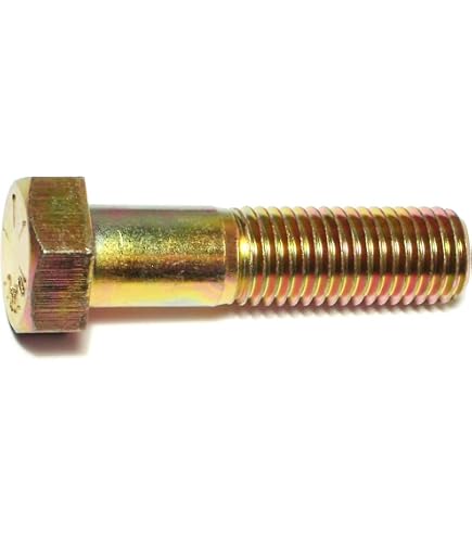Hard-to-Find Fastener Grade 8 Coarse Hex Cap Screws – 3/4-10 X 1-1/2 Inch, Yellow Zinc, 10-Piece