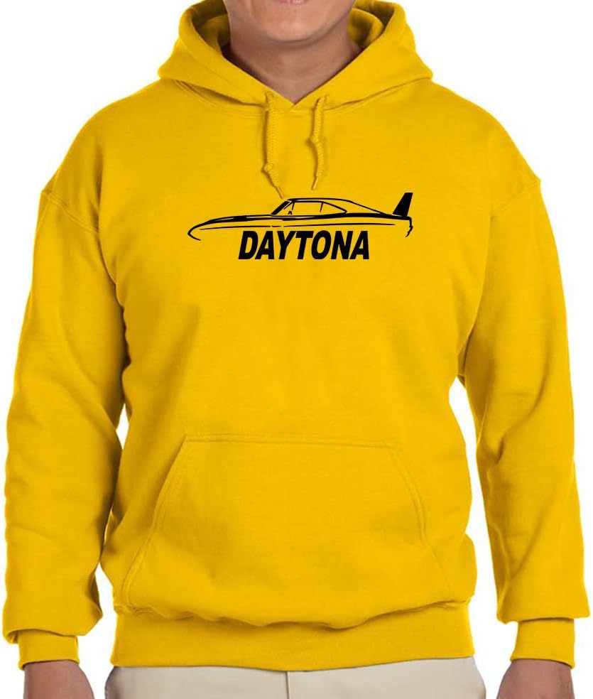 1969 Dodge Daytona Charger Classic Outline Design Hoodie Sweatshirt