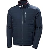 Helly-Hansen Crew Insulator Jacket 2.0 Men Lightweight Warm Sailing Jacket, Water Resistant Windproof Primaloft Insulation