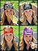 RAVEbandz Exclusive Fashion Headbands (SLOGANZ) Non-Slip Wide Hippie Sports & Athletic Hair Bands for Women and Girls