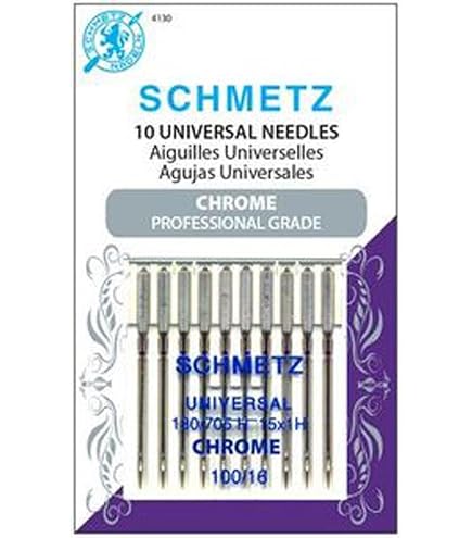 Amazon.com: Schmetz Size Needle Chrome Universal Sz 90/14 10pc