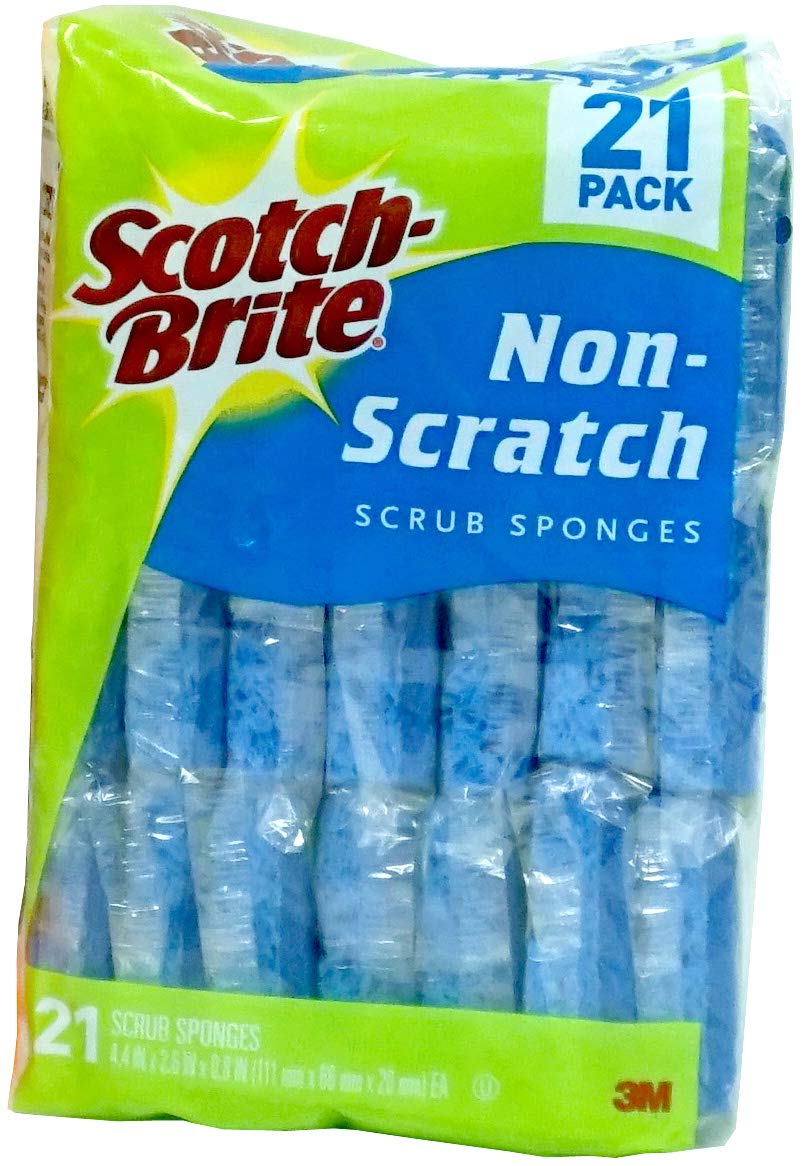 Scotch-Brite Non-Scratch Scrub Sponges - 21 Pack