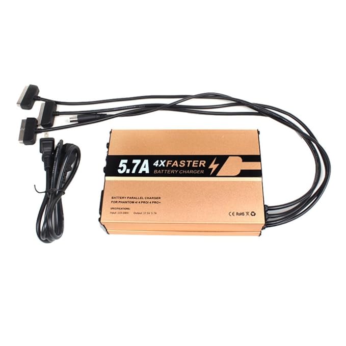 4 in1 Fernbedienung Ladegerät Schnellladung Für DJI Phantom 4 4PRO