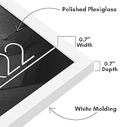 Americanflat 17x22 Picture Frame with Polished