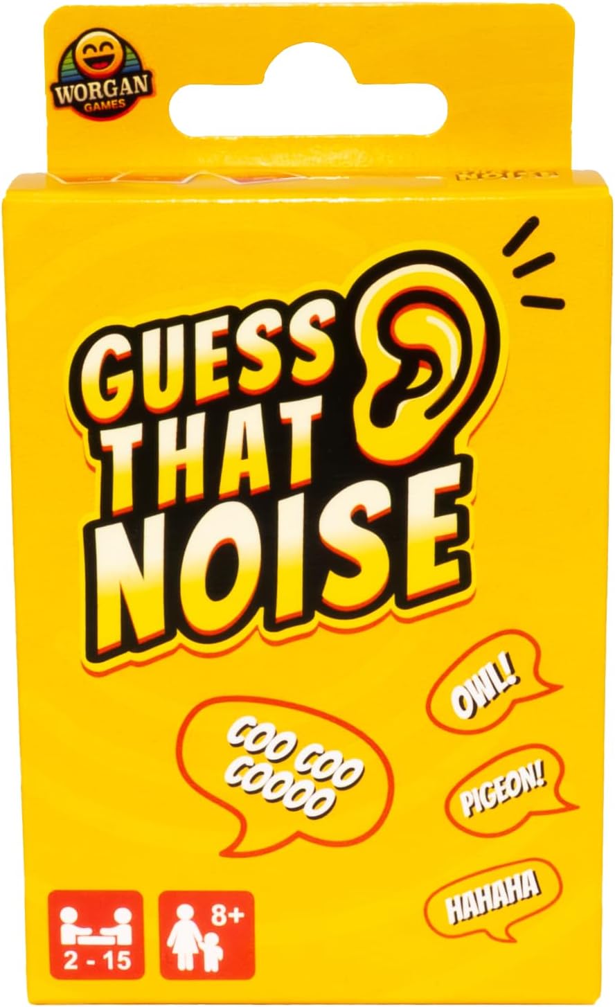 Worgan Games Guess That Noise Funny Sound Impressions Travel Size 2-15