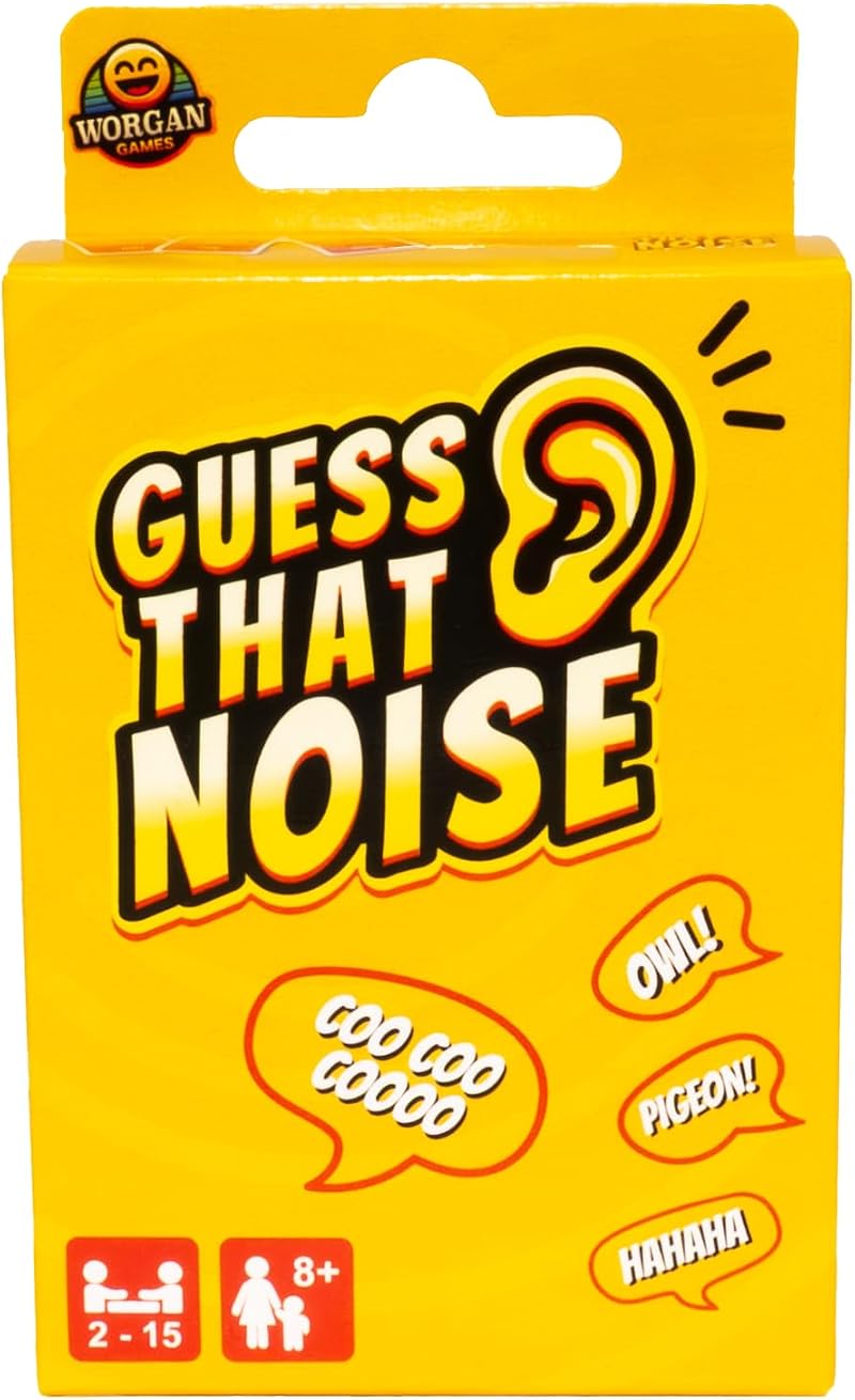 Worgan Games Guess That Noise Funny Sound Impressions Travel Size 2-15
