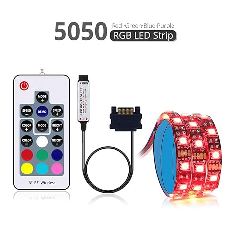 sharkoon shark blades rgb strip negro