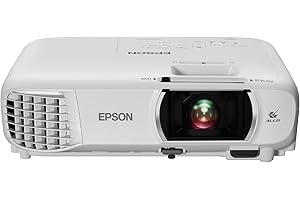 Epson Home Cinema 1100 3-Chip 3LCD Wireless 1080p Projector, Streaming with Apple AirPlay, Miracast, Home Theatre/Gaming, 3,4