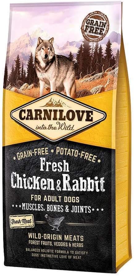 carnilove fresh chicken and rabbit